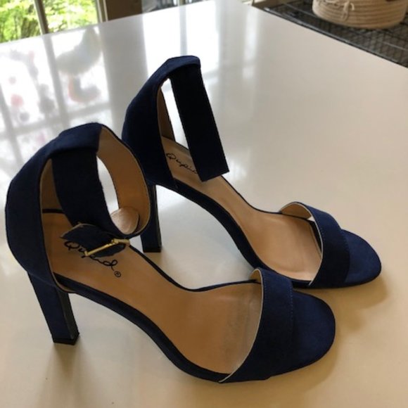 Royal blue High Heels - Picture 4 of 8